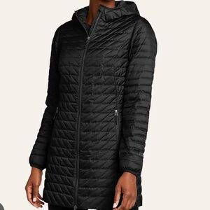Eddie Bauer Women's Black Cityscape Down Parka